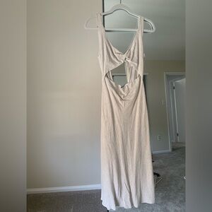 Petal & Pup Cream Sleeveless Dress